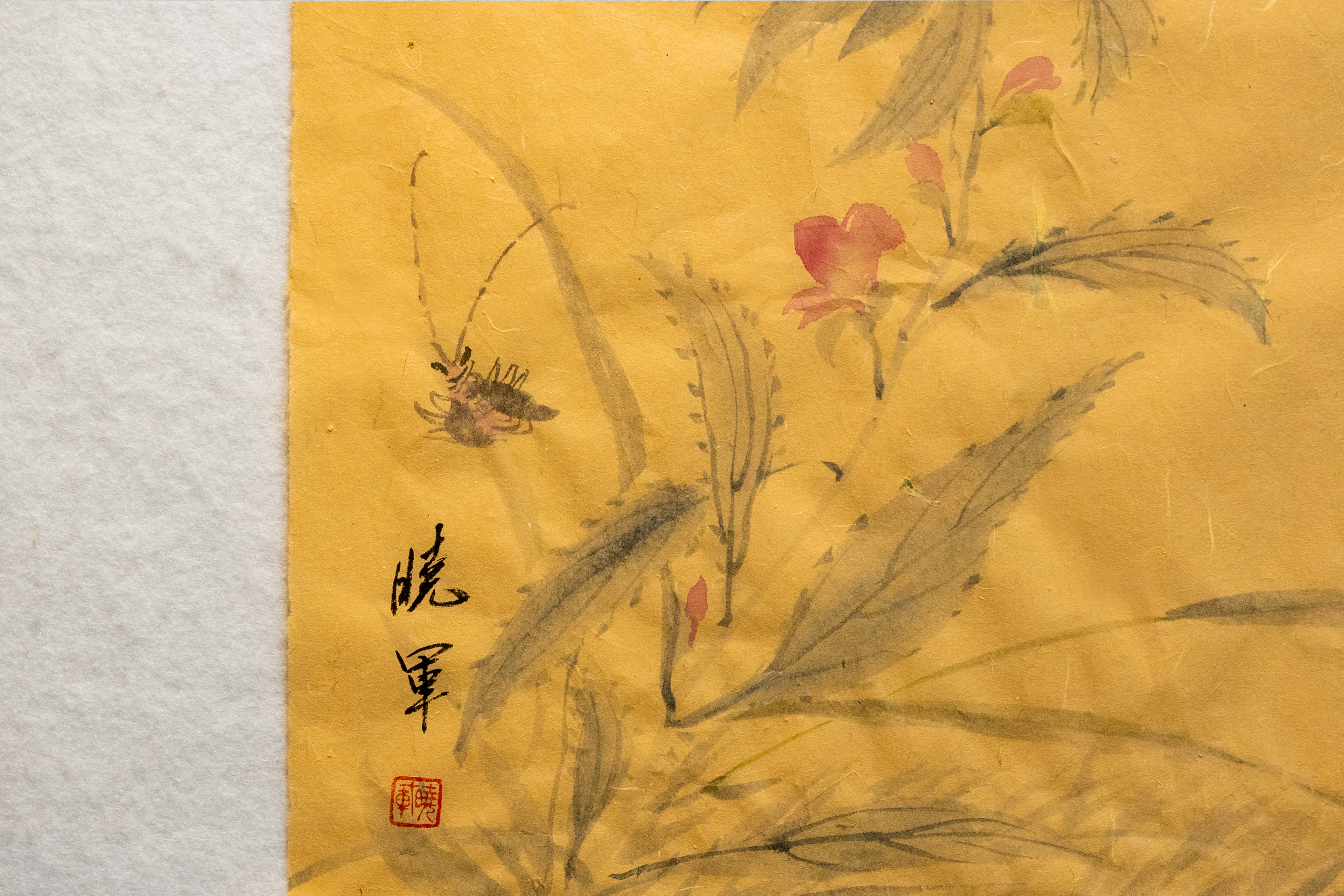 Touch of Wing and Grass