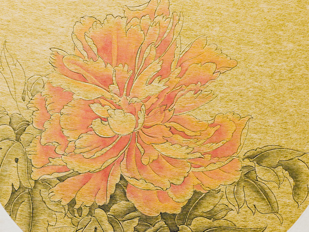 牡丹圖 Peony