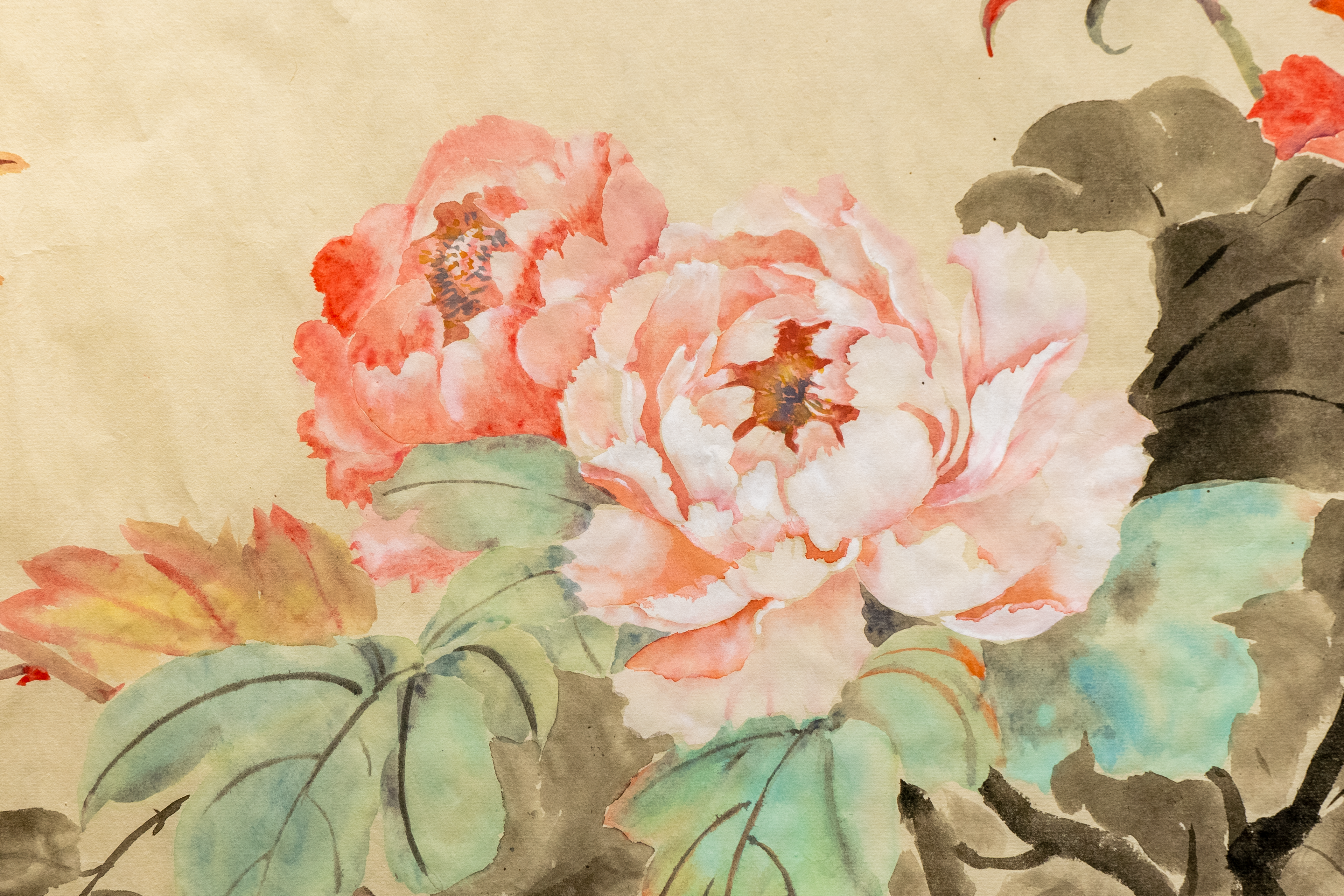 Lingering Warmth of Flames